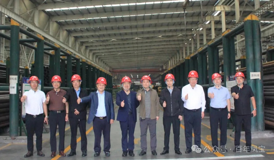 河南友好商会到凤宝管业走访交流